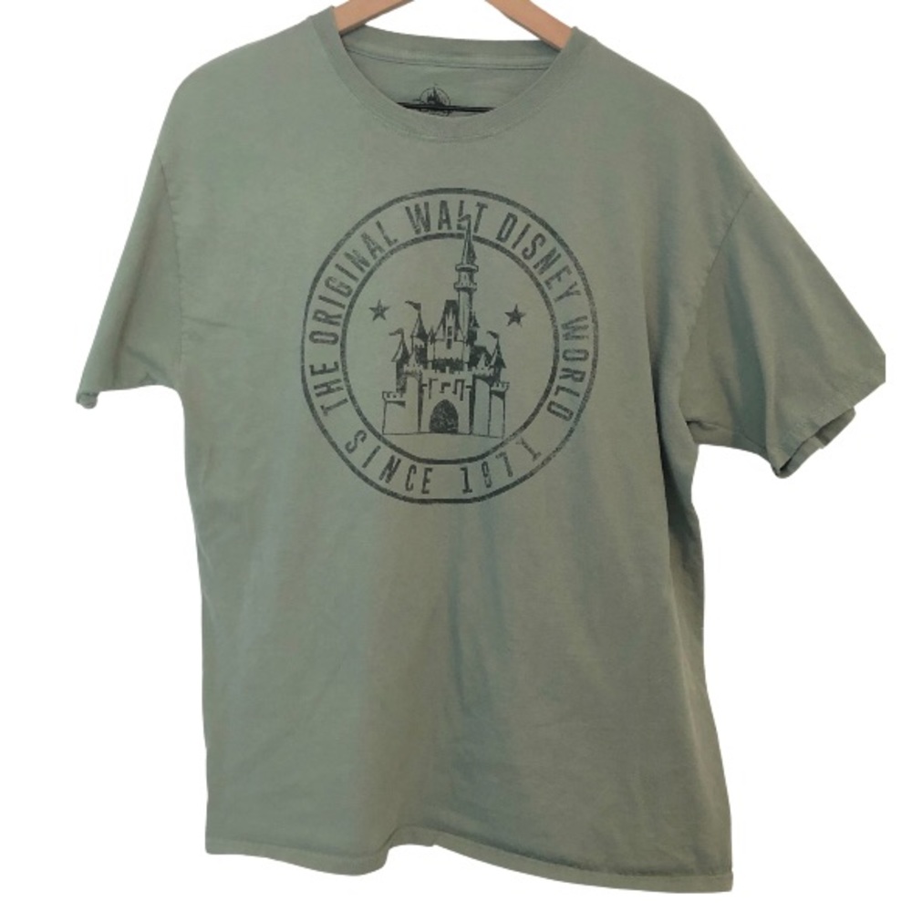 Walt Disney World Green Unisex Large T-shirt